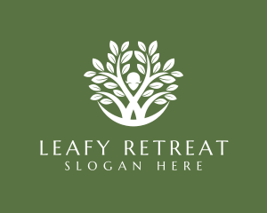 Natural Leaf Plant  logo design