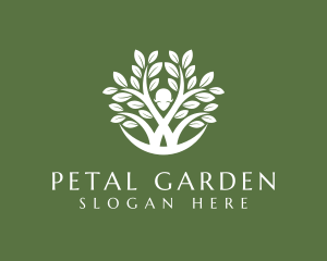 Natural Leaf Plant  logo design