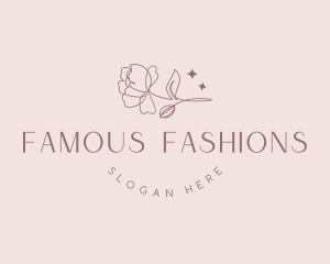 Organic Floral Beauty Logo