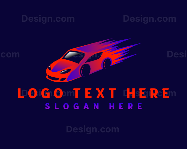 Fast Car Repair Logo