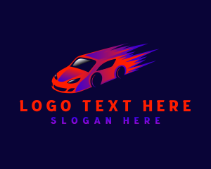 Fast Car Repair Logo