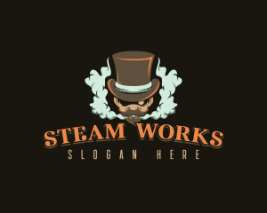 Steampunk Gentleman Smoke logo