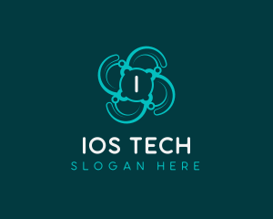 Cyber Tech Developer logo design