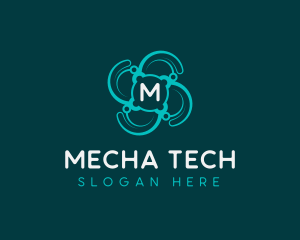 Cyber Tech Developer logo design