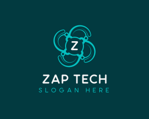 Cyber Tech Developer logo design