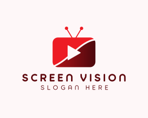 Video Streaming App  logo design