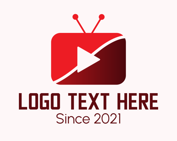 Video Player logo example 3