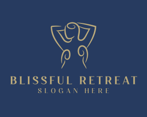 Spa Relaxation Massage logo design