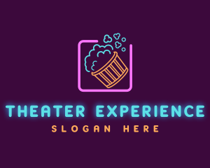 Theater Snack Popcorn logo
