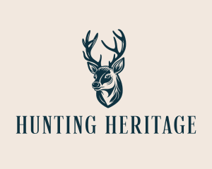 Antler Moose Hunting logo