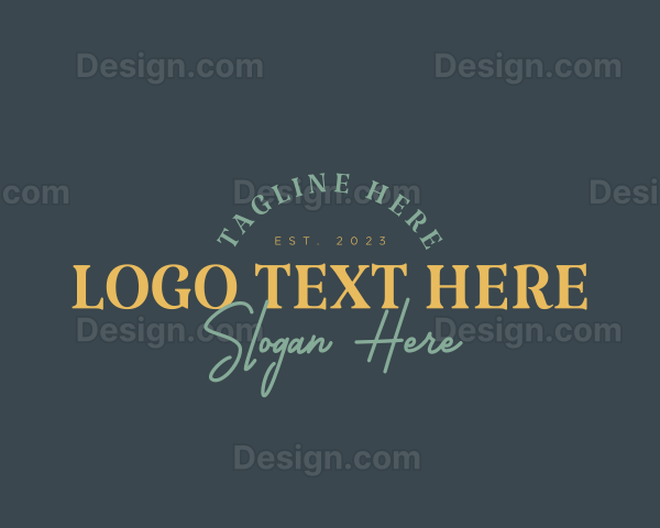 Vintage Rustic Company Logo