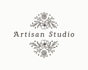 Botanical Flower Garden logo design