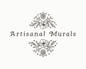 Botanical Flower Garden logo design