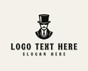 Sophisticated Gentleman Hat logo