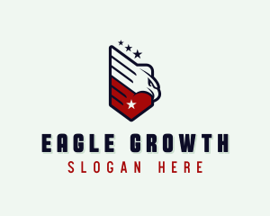 Patriot Eagle USA logo design