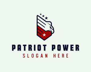 Patriot Eagle USA logo design