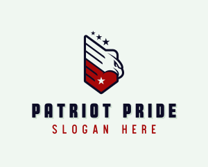 Patriot Eagle USA logo design