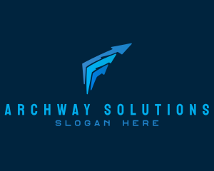 Arrow Forwarding Company logo design