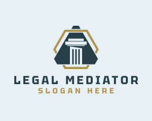 Legal Column Company  logo design