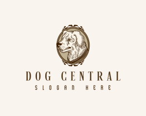 Pet Dog Grooming logo design