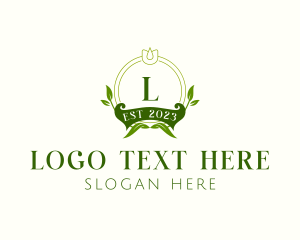 Elegant Floral Wedding logo