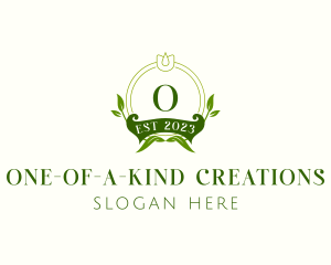 Elegant Floral Wedding logo design