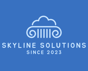 Sky Cloud Column logo