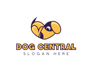 Puppy Dog Animal Shelter logo design