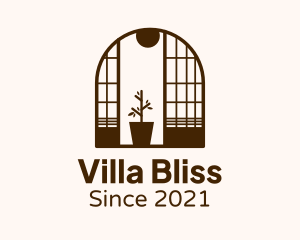 Wooden Window Plant logo