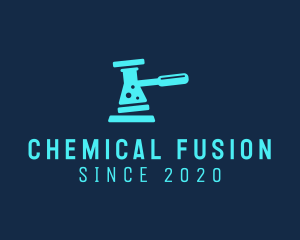 Chemistry Gavel Flask  logo