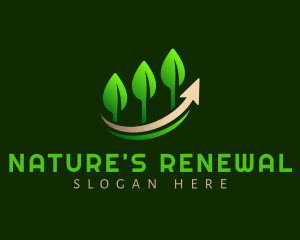 Plant Leaves Growth logo