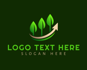 Plant Leaves Growth logo
