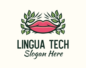 Organic Plant Lips logo