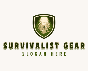 Adventure Cave Caving logo design