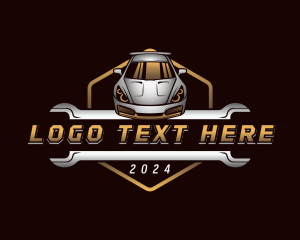 Car Detailing Mechanic logo