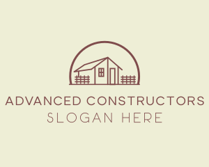 House Property Fence logo design