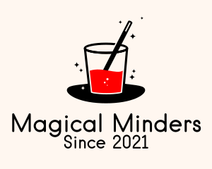 Magic Juice Drink  logo design