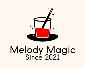 Magic Juice Drink  logo design