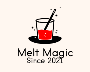 Magic Juice Drink  logo design