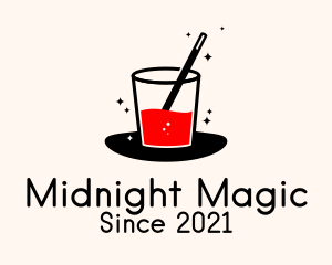 Magic Juice Drink  logo design