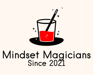 Magic Juice Drink  logo design