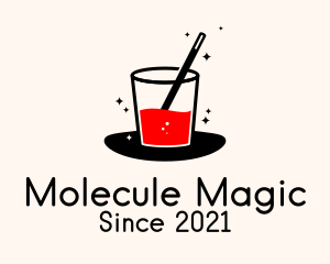 Magic Juice Drink  logo design