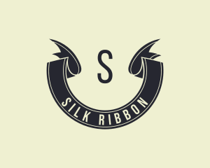 Retro Ribbon Banner logo design