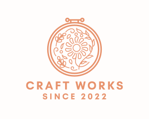 Floral Leaf Handicraft logo