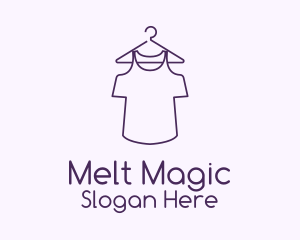 Purple Shirt Laundry  Logo