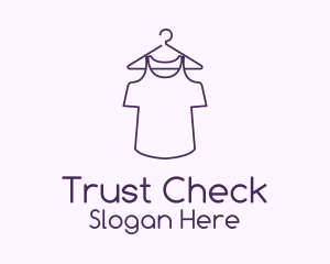 Purple Shirt Laundry  Logo