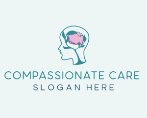 Leaf Brain Care logo design