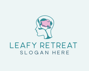 Leaf Brain Care logo design