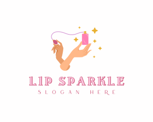 Sparkle Perfume Scent logo design