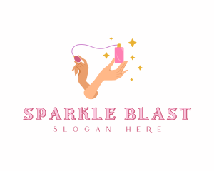 Sparkle Perfume Scent logo design